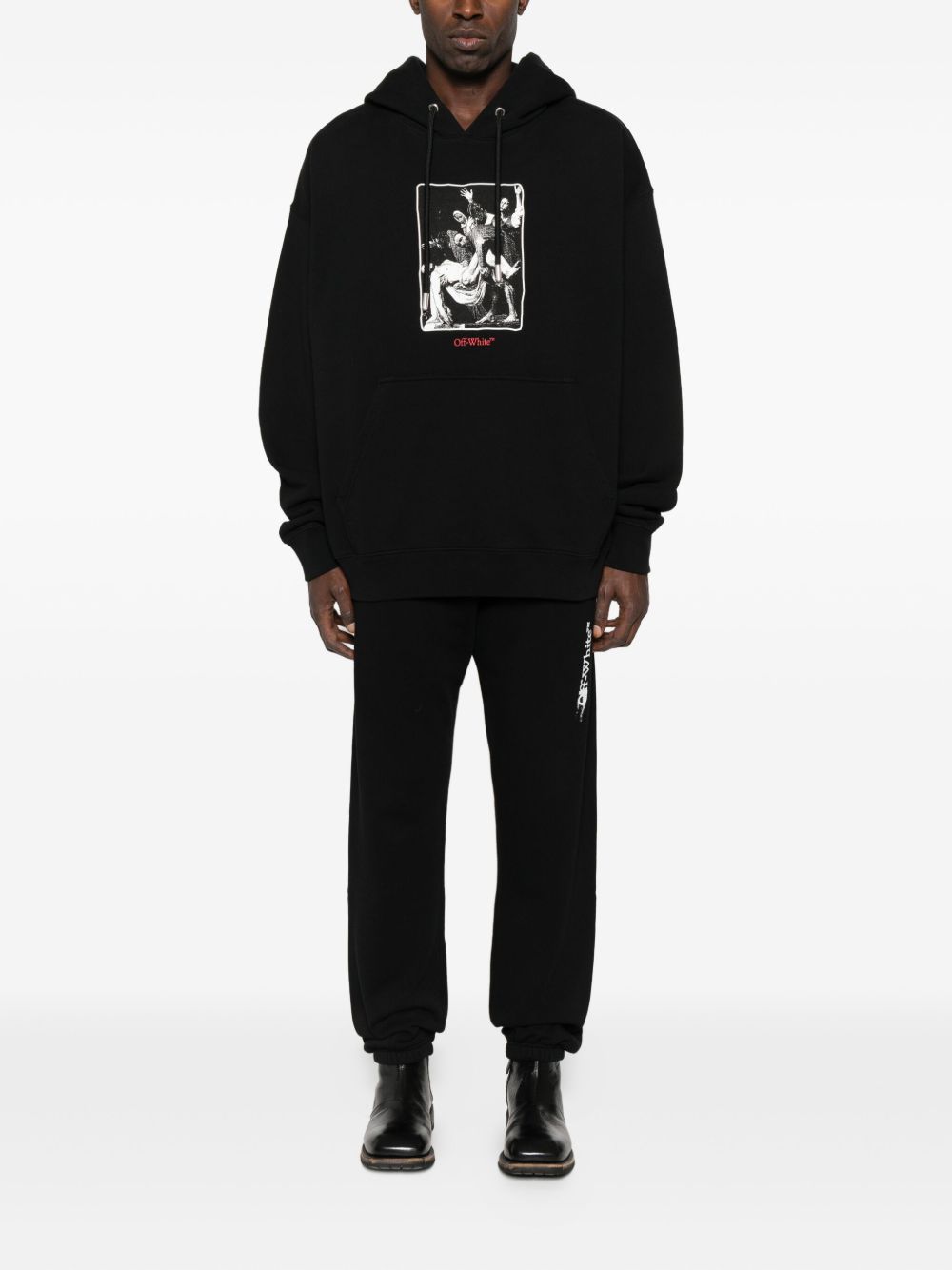 Off White
Pantalone in felpa nero con logo