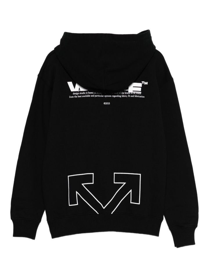 Off White kids
Felpa nera