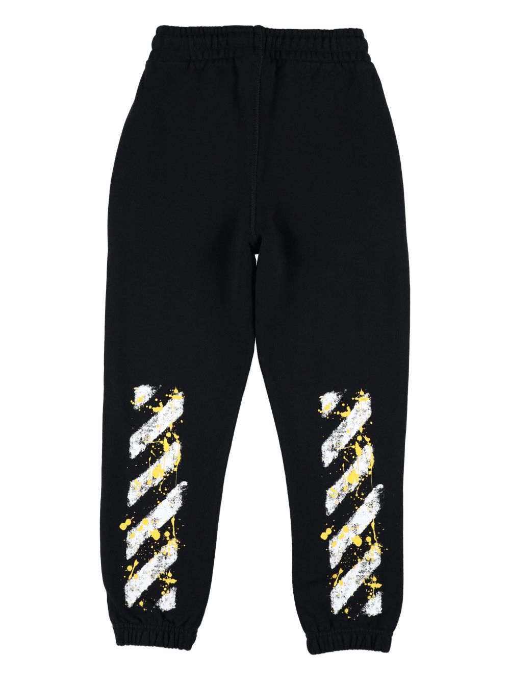 Off White Kids Pantaloni sportivi in felpa