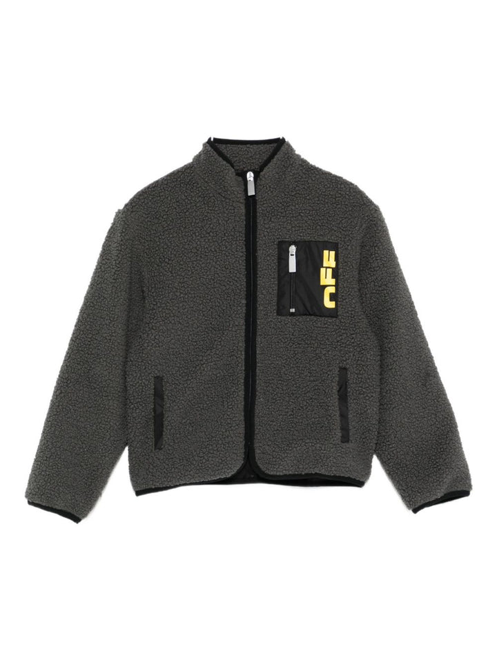 Off White Kids Felpa con zip