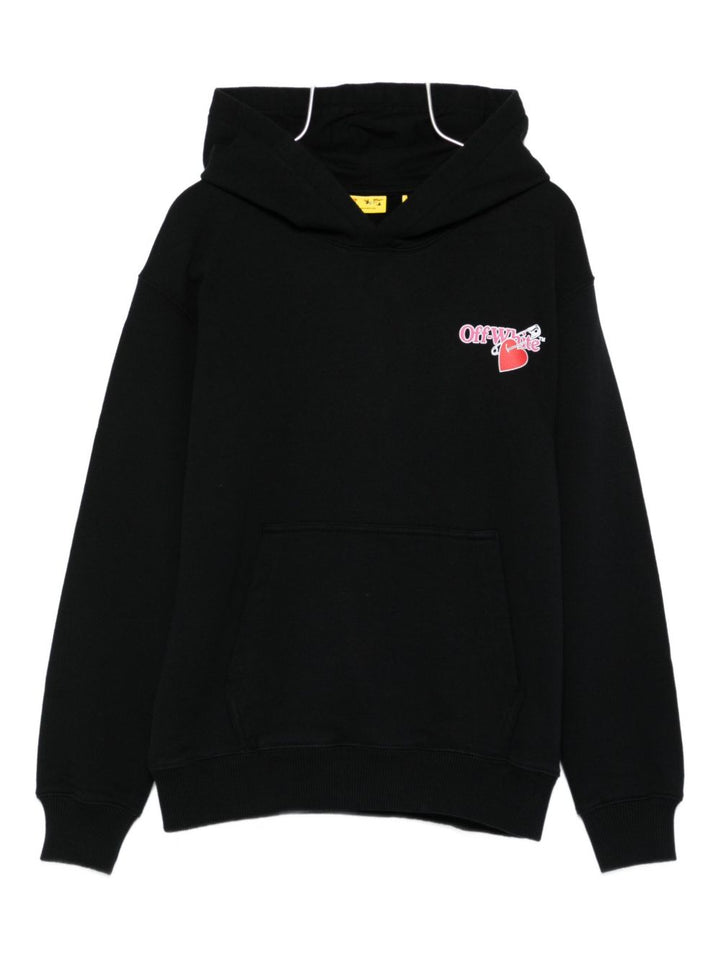Off White Kids
felpa con cappuccio