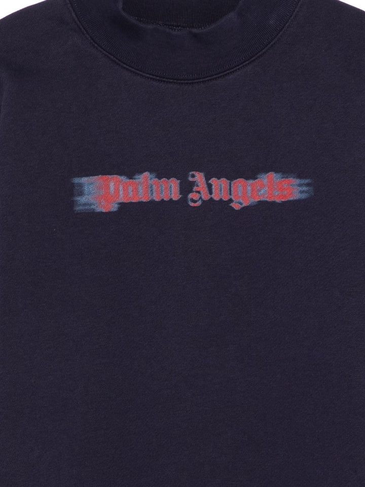 Palm Angels Kids Felpa con logo