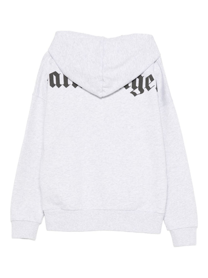 Palm Angels Kids Felpa con cappuccio e logo
