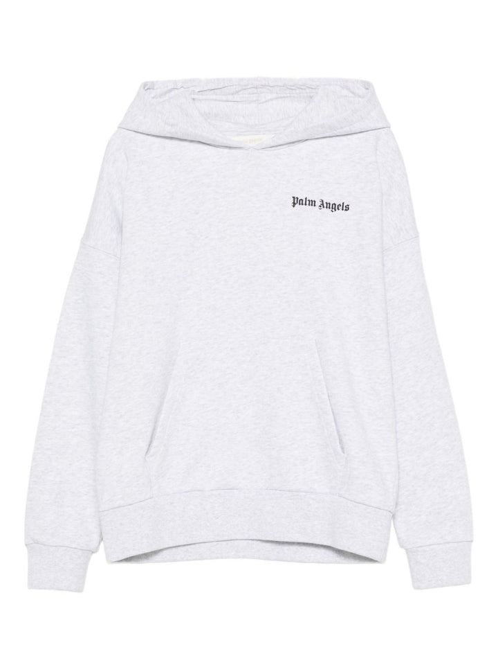 Palm Angels Kids Felpa con cappuccio e logo