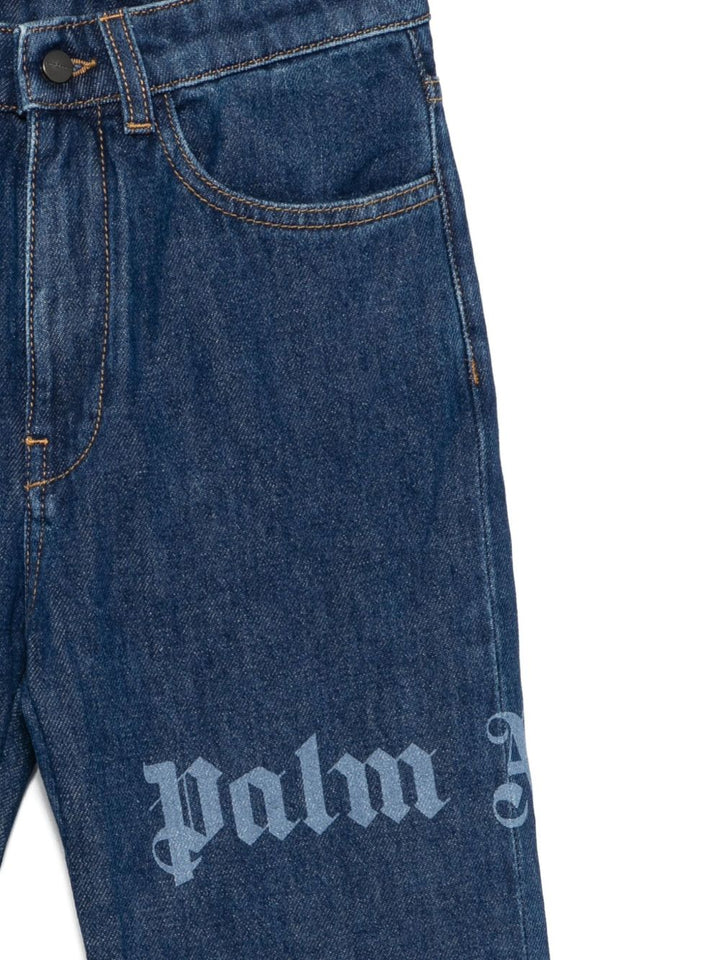 Palm Angels Kids
jeans con stampa logo