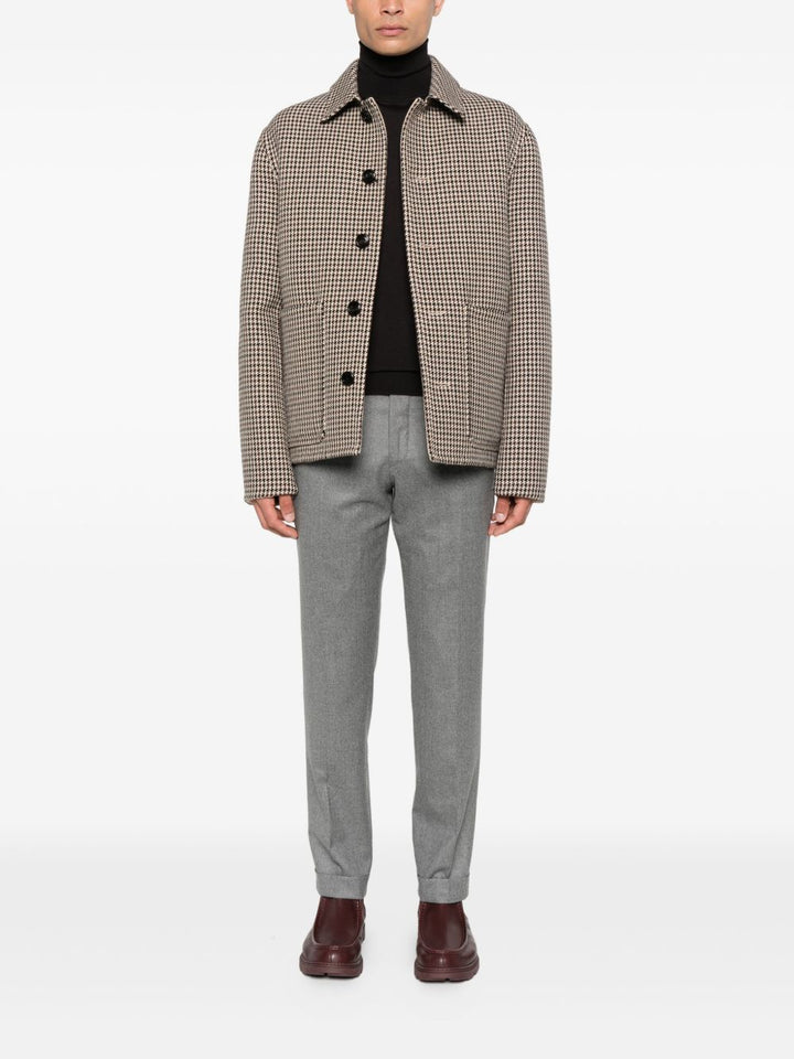 Paolo Pecora Maglione in lana a collo alto