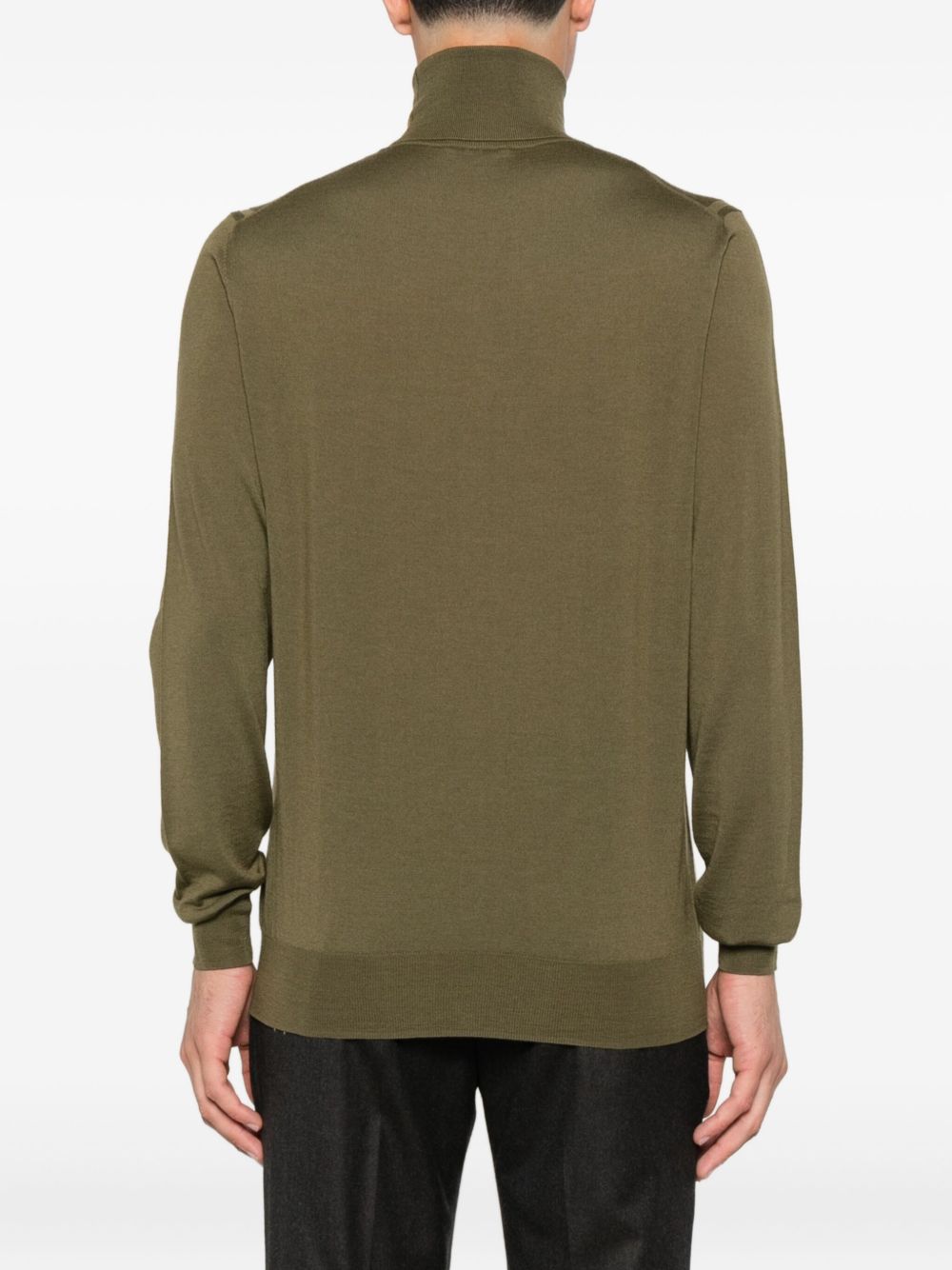 Paolo Pecora Maglione in lana a collo alto