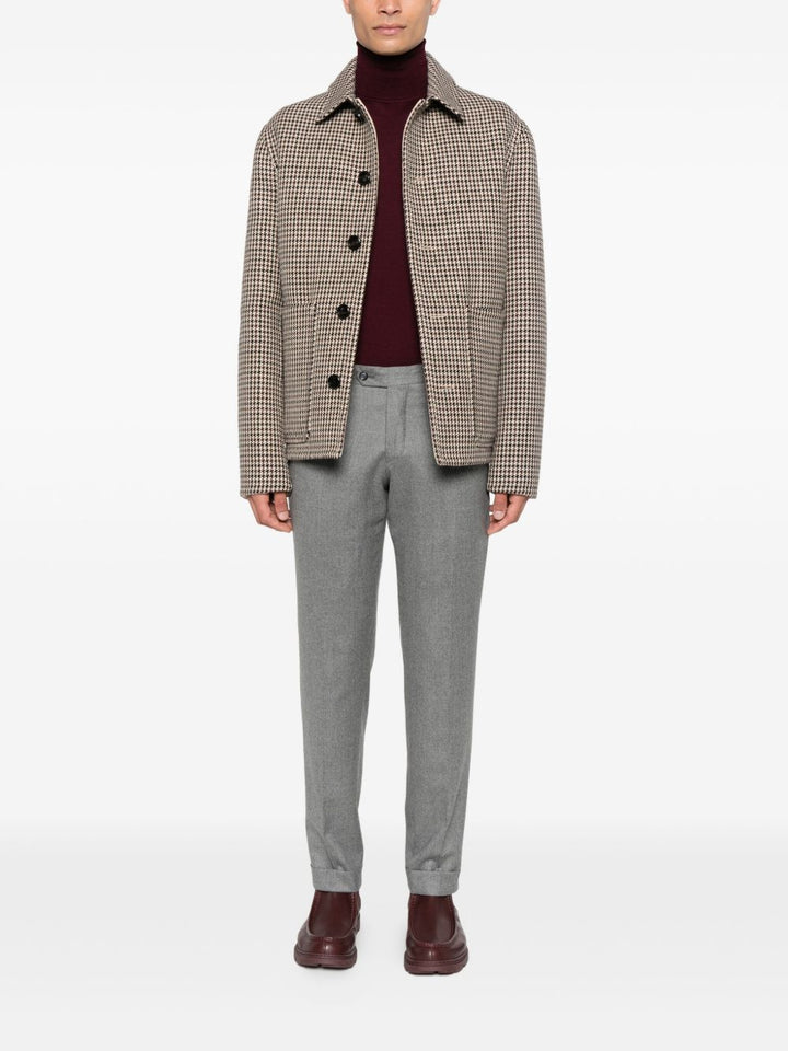 Paolo Pecora Maglione in lana a collo alto