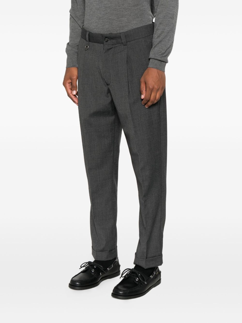 Paolo Pecora Pantaloni con pieghe