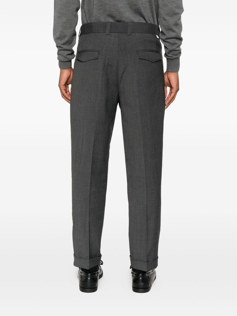 Paolo Pecora Pantaloni con pieghe