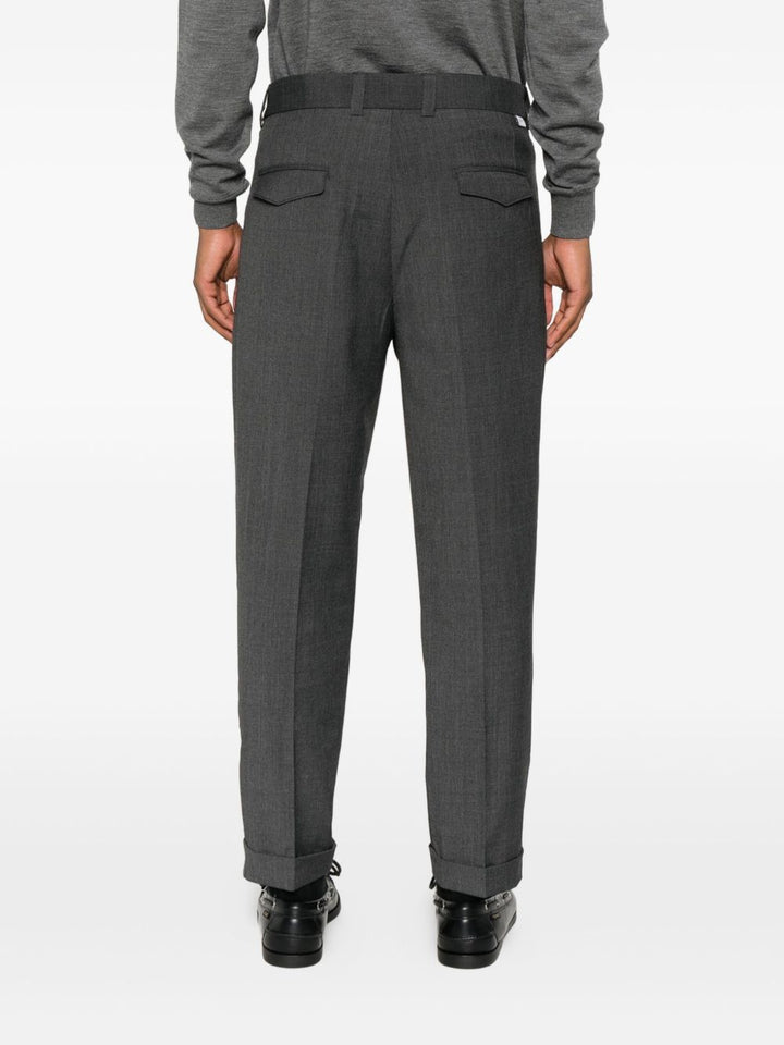 Paolo Pecora Pantaloni con pieghe