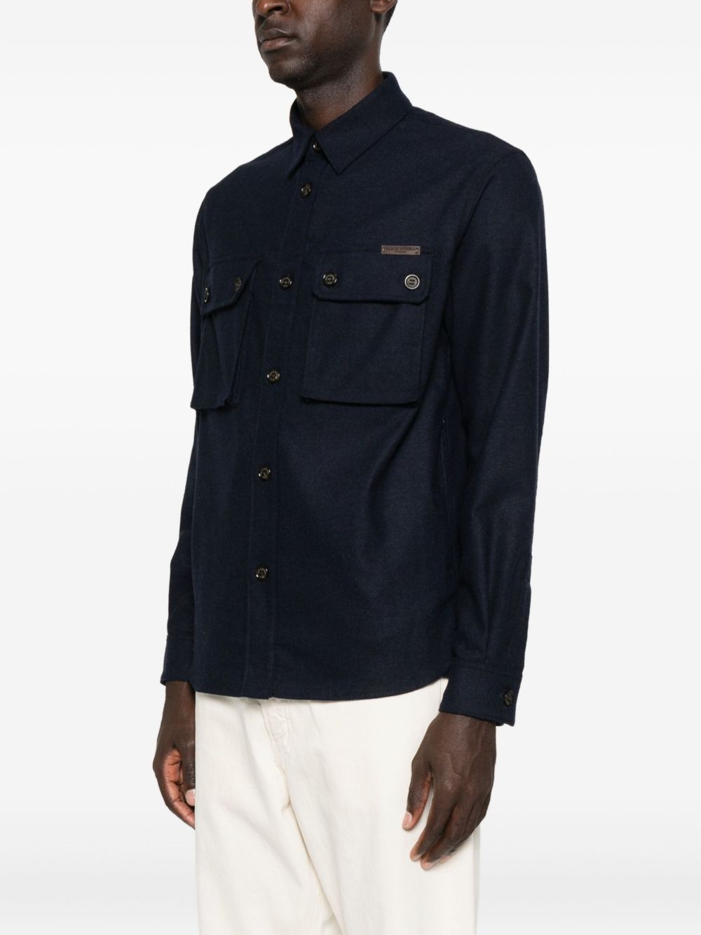 Paolo Pecora
Camicia blu navy