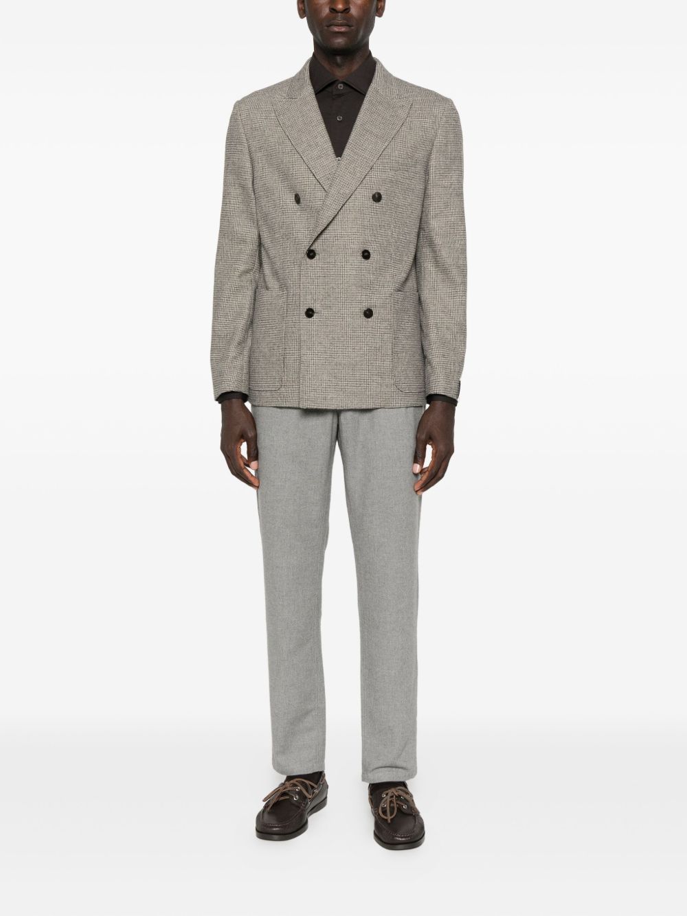 Paolo PecoraGiacca doppipetto di lana