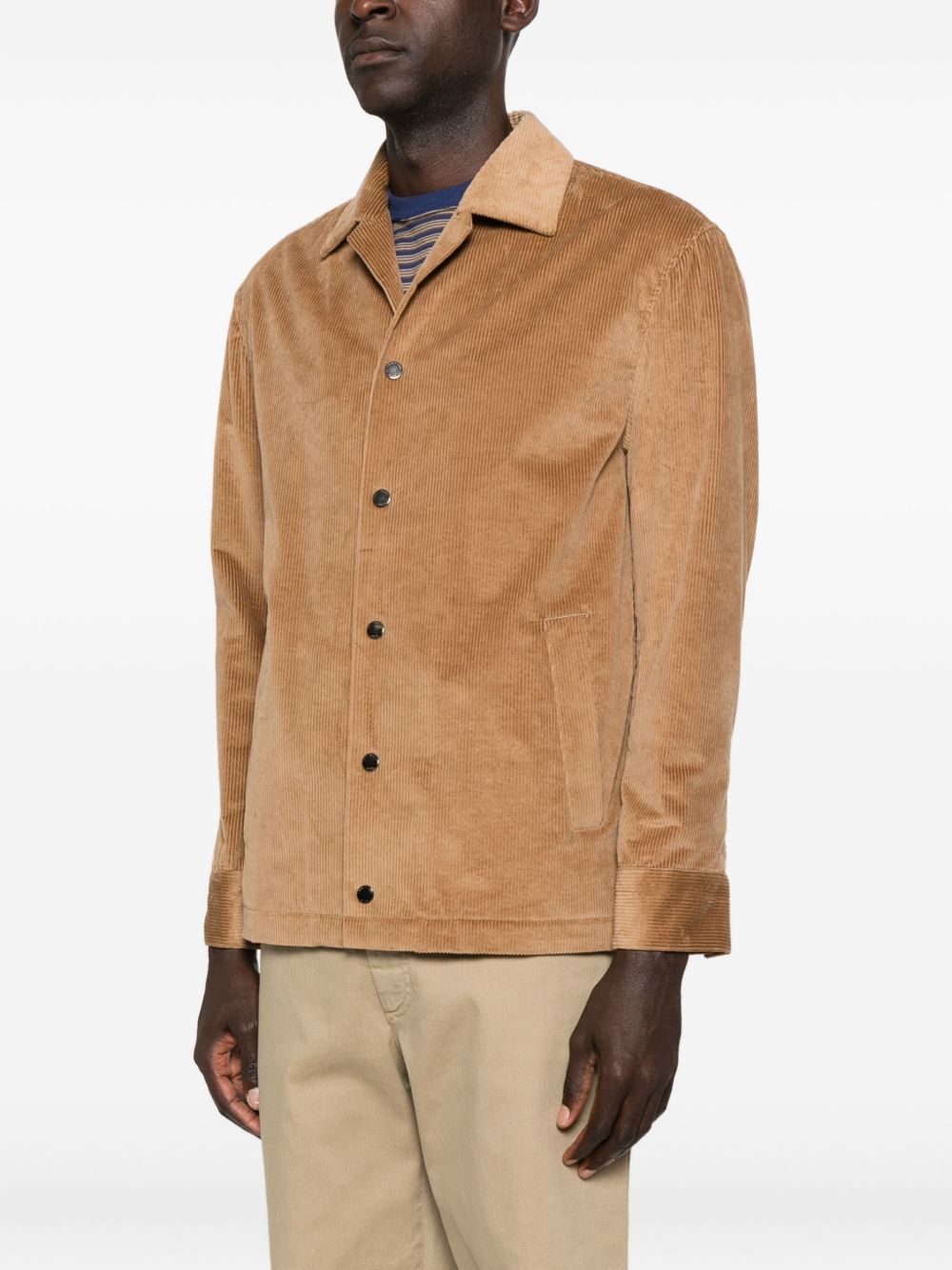 Paolo Pecora Giacca in velluto a coste