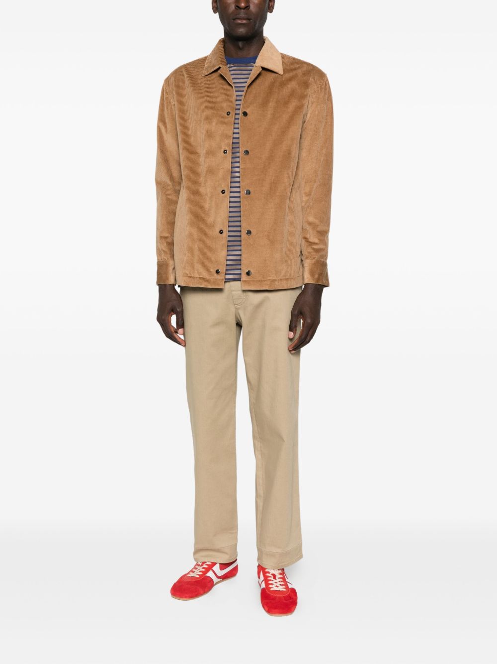 Paolo Pecora Giacca in velluto a coste