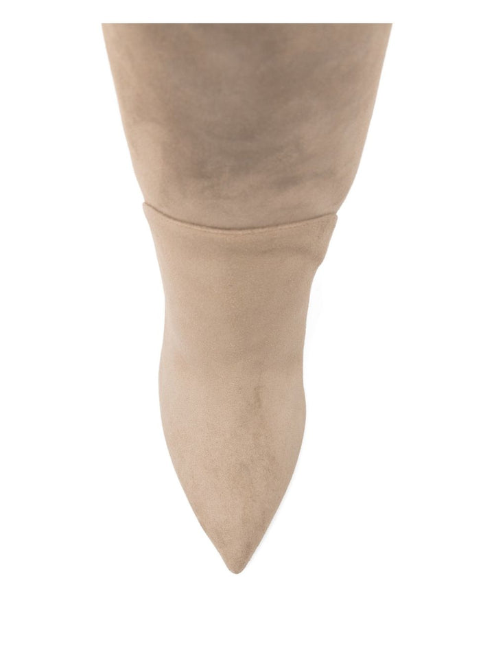 Paris Texas Stivali beige, con tacco