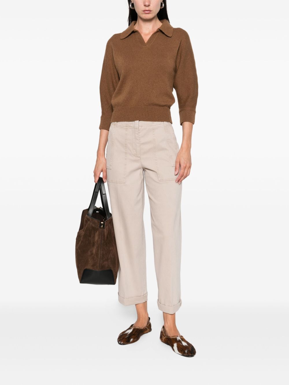 Peserico
Pantaloni crop