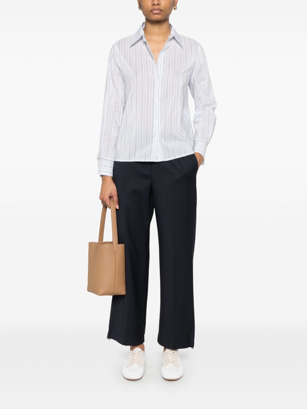 Peserico
Pantaloni blu navy