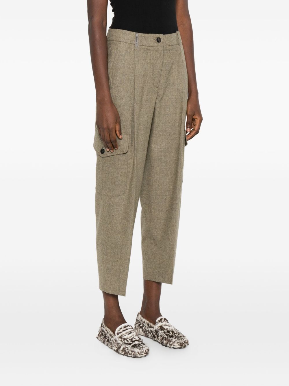 Peserico Pantaloni cargo beige