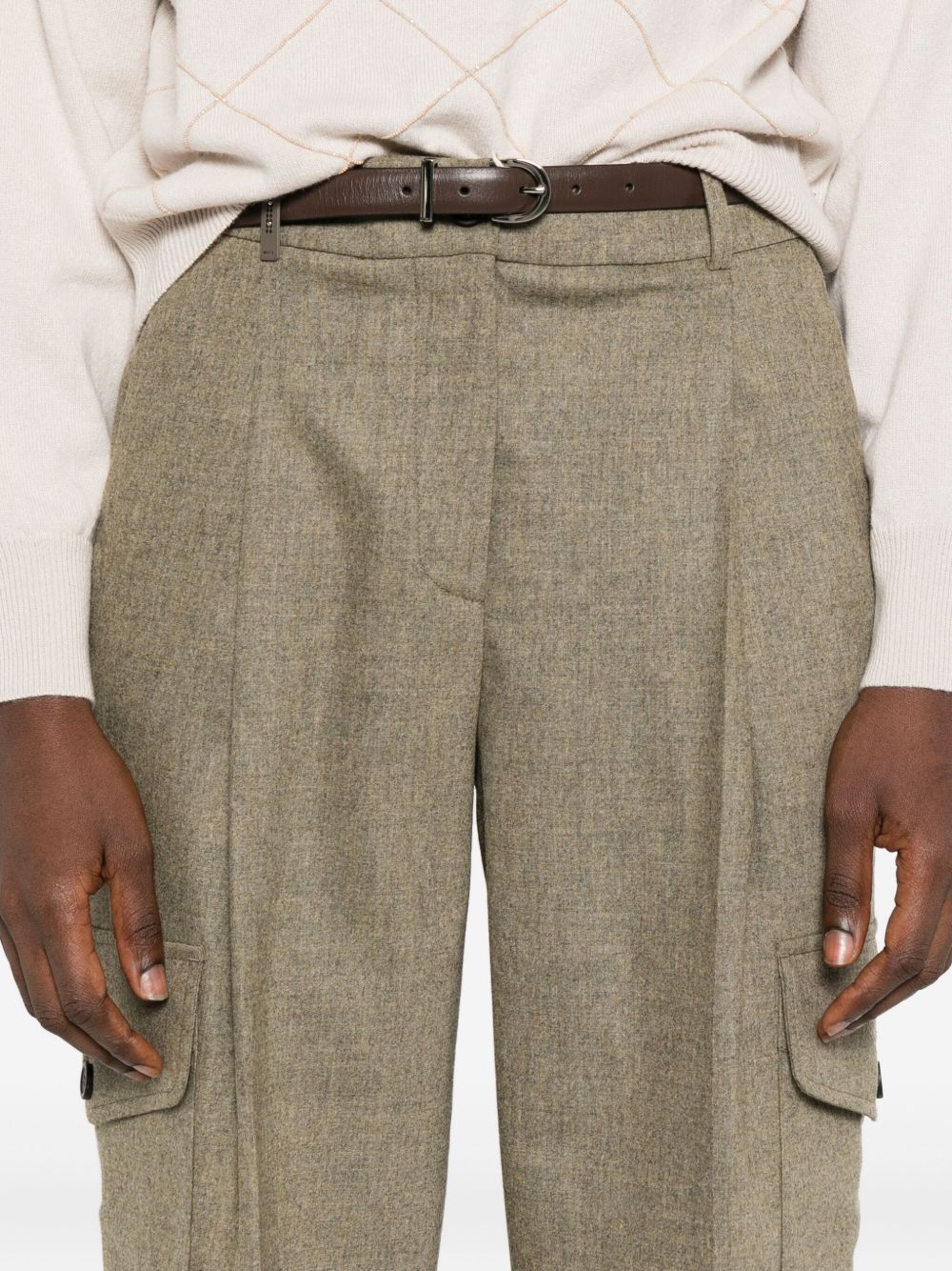 Peserico Pantaloni cargo beige