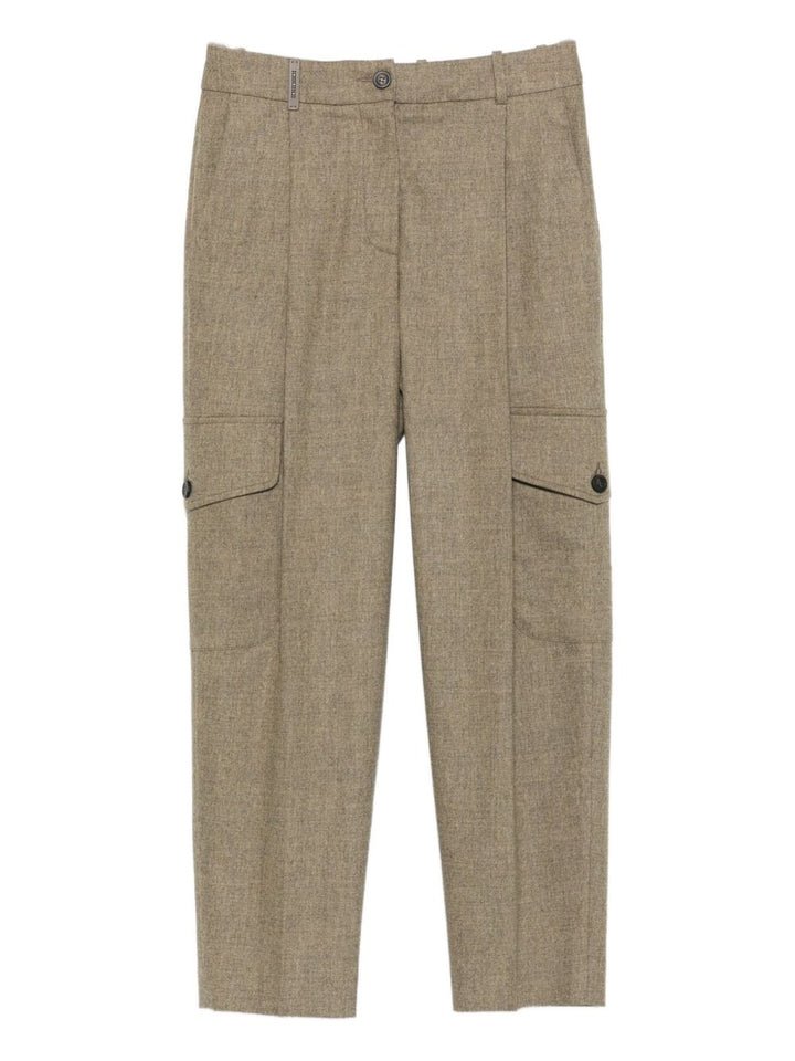 Peserico Pantaloni cargo beige