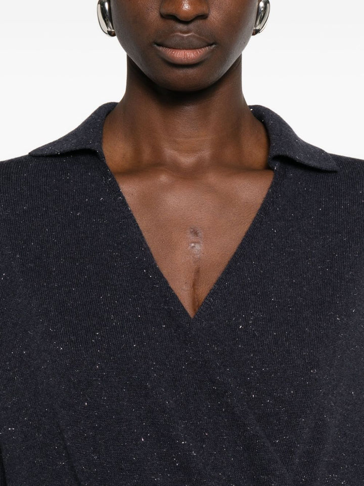 Peserico Abito midi con inserti