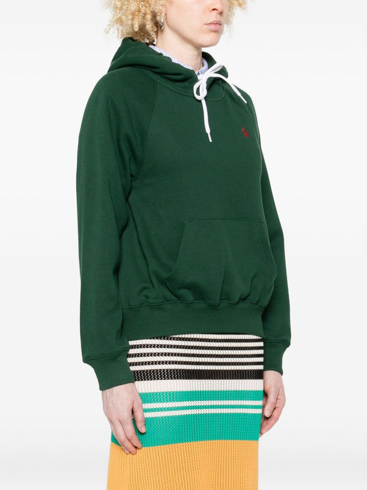 Polo Ralph Lauren
Felpa verde con coulisse
