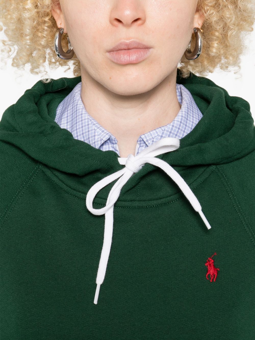 Polo Ralph Lauren
Felpa verde con coulisse