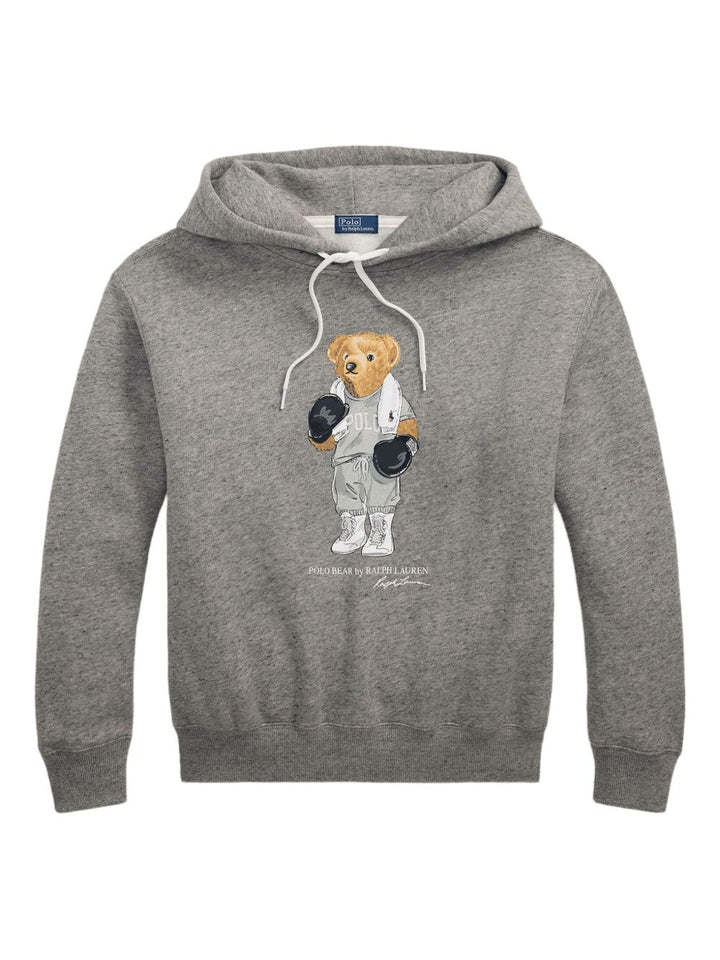Polo Ralph Lauren
Felpa con stampa Bear e cappuccio