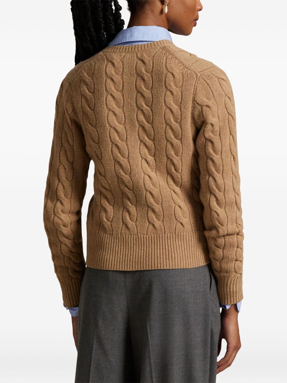 Polo Ralph Lauren
Cardigan a trecce