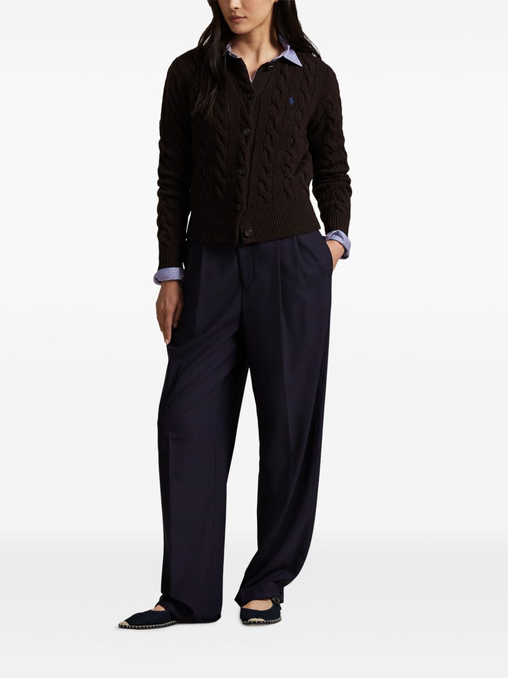 Polo Ralph Lauren
Cardigan a trecce