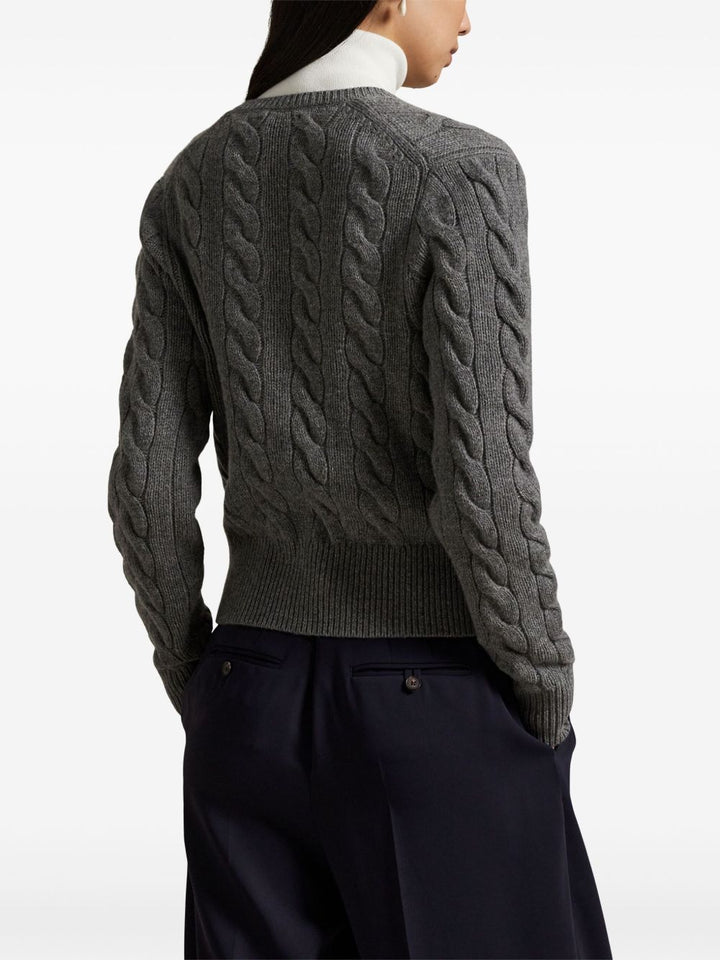 Polo Ralph Lauren
Cardigan in maglia a trecce
