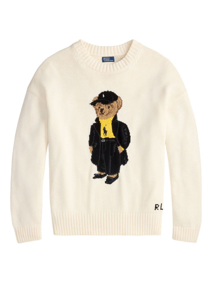 Polo Ralph Lauren Maglione girocollo con ricamo Polo Bear
