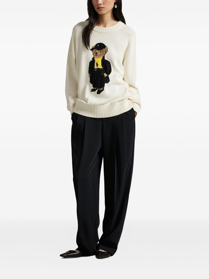 Polo Ralph Lauren Maglione girocollo con ricamo Polo Bear