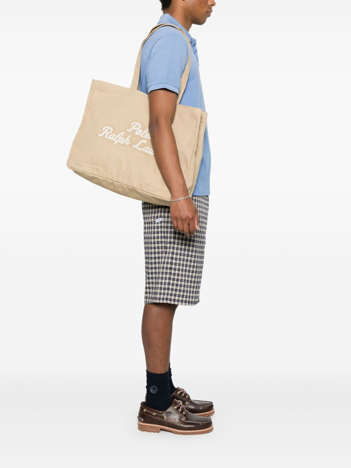 Polo Ralph Lauren
Borsa tote con ricamo