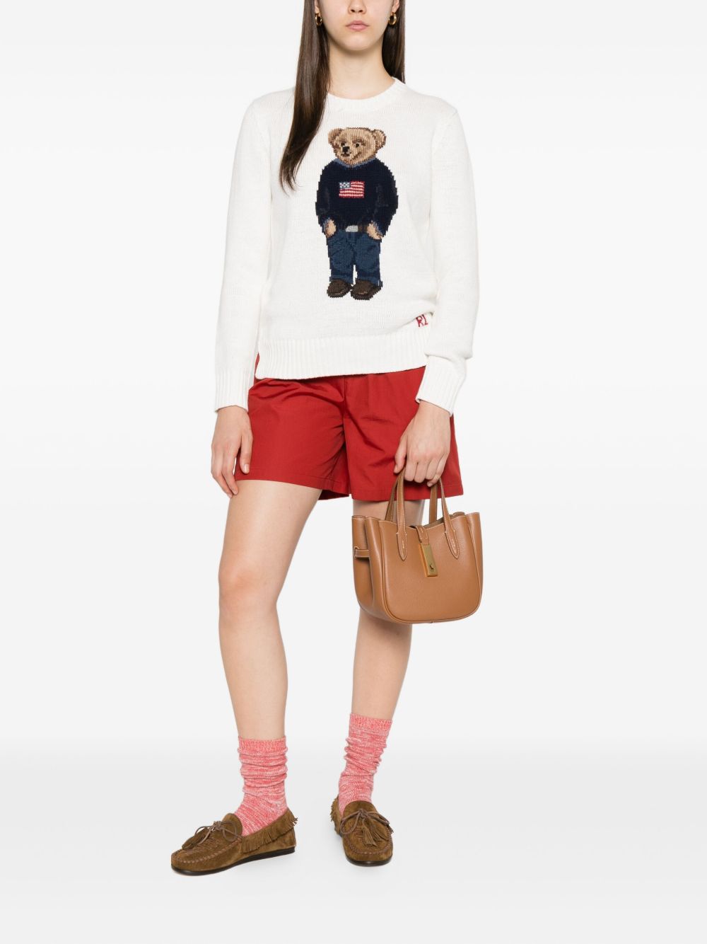 Polo Ralph Lauren
Borsa tote media con logo