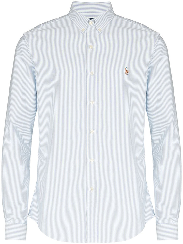 Polo Ralph Lauren Camicia a righe con ricamo