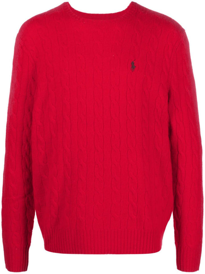 Polo Ralph Lauren
Maglione girocollo in maglia a trecce