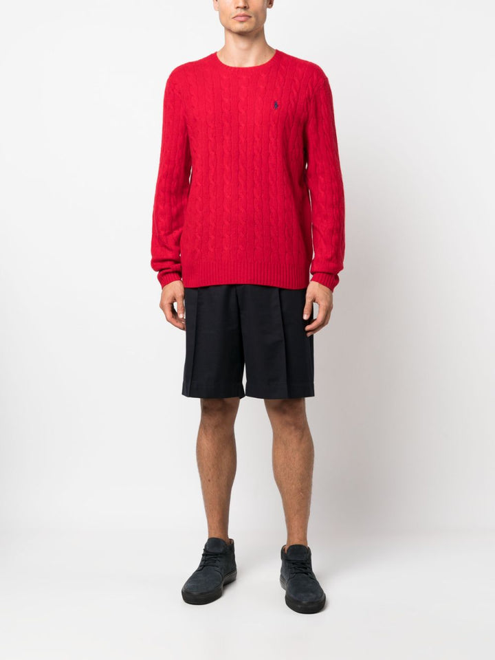 Polo Ralph Lauren
Maglione girocollo in maglia a trecce