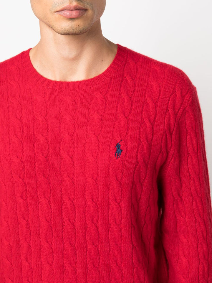 Polo Ralph Lauren
Maglione girocollo in maglia a trecce