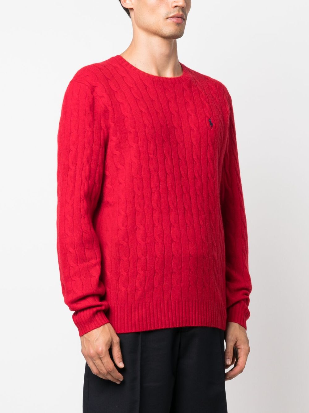 Polo Ralph Lauren
Maglione girocollo in maglia a trecce