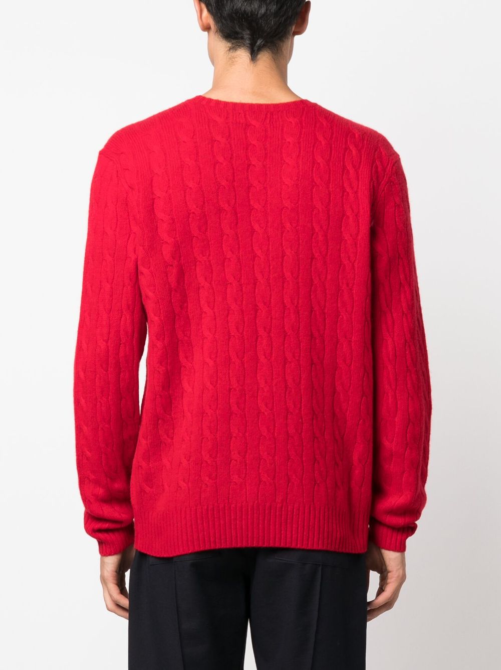 Polo Ralph Lauren
Maglione girocollo in maglia a trecce