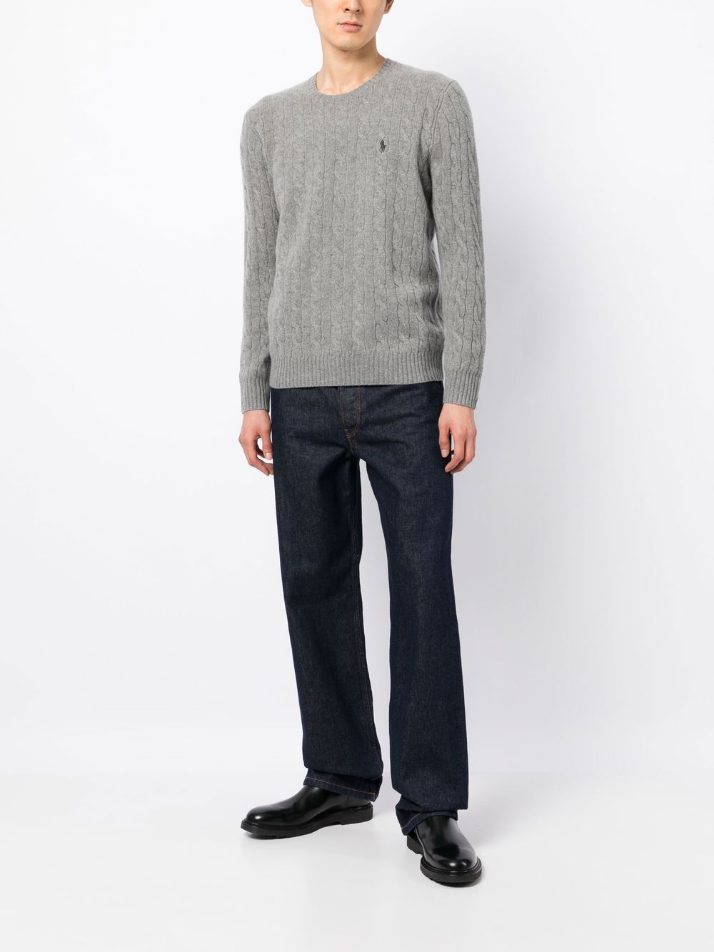Polo Ralph Lauren
Maglione girocollo in maglia a trecce