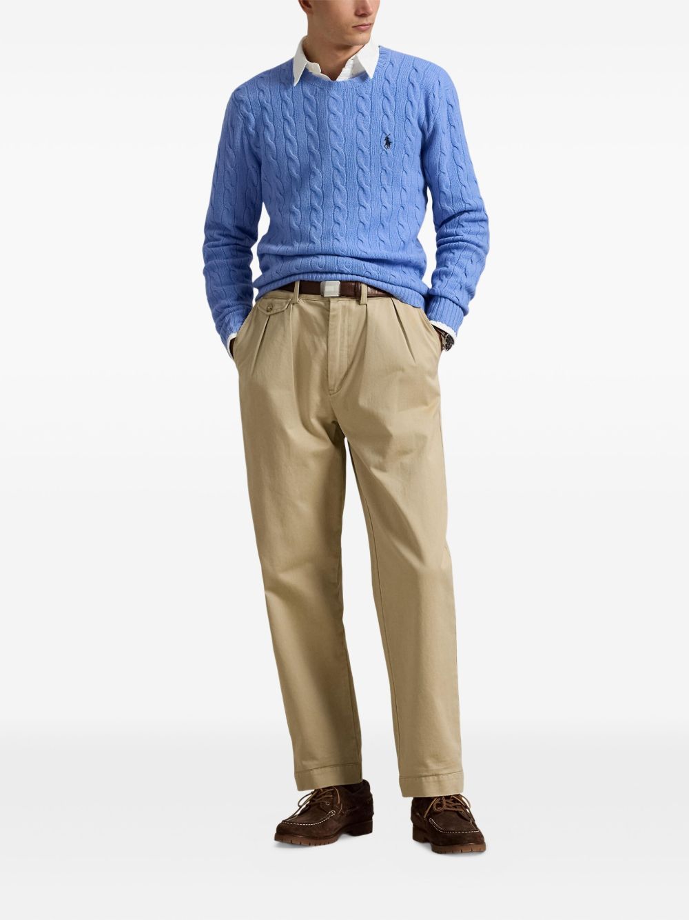 Polo Ralph Lauren Maglione con lavorazione intrecciata