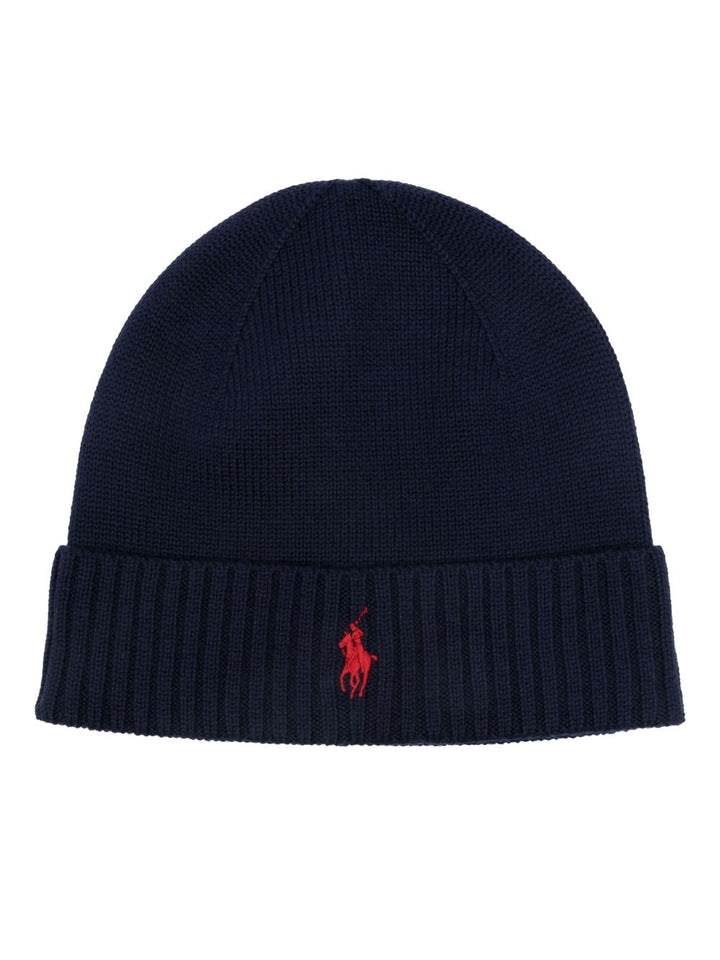 Polo Ralph Lauren
Berretto blu navy in lana