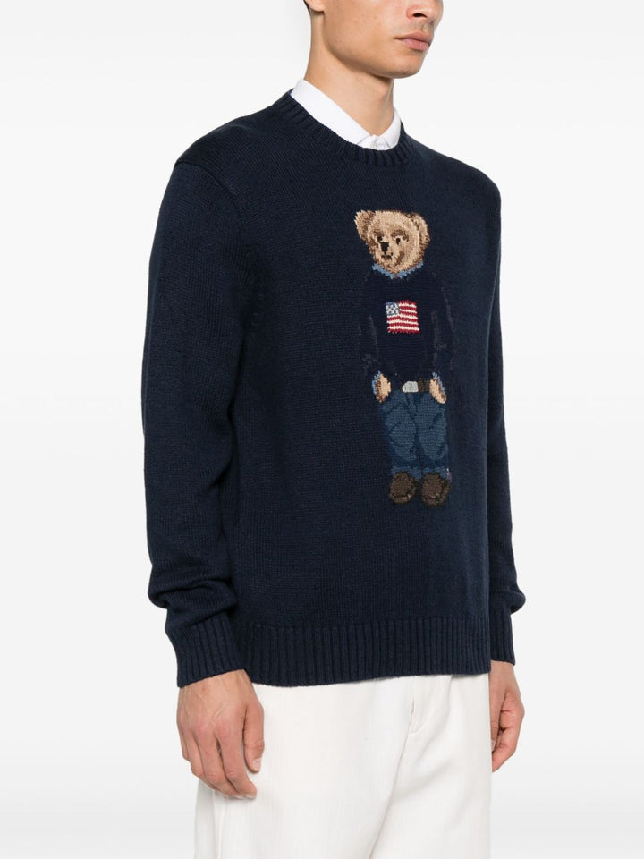 Polo Ralph Lauren Maglione Flag Bear