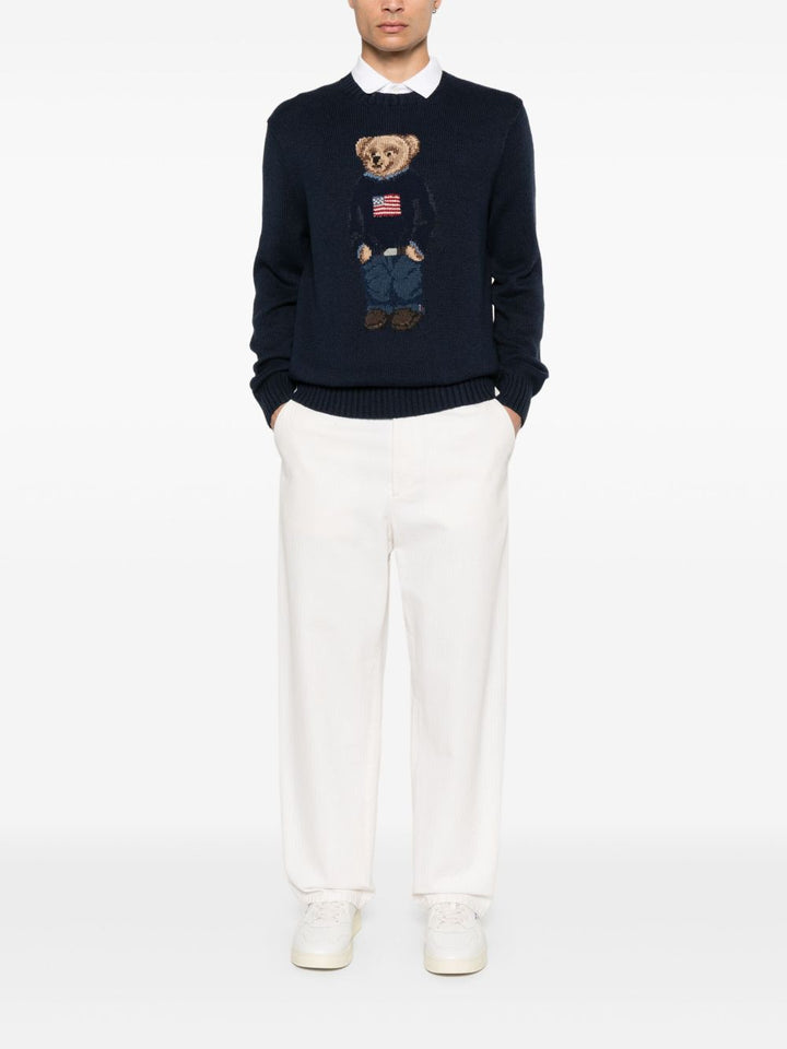 Polo Ralph Lauren Maglione Flag Bear