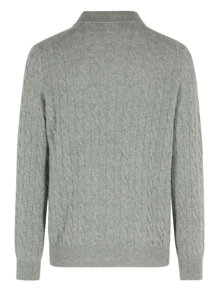 Polo Ralph Lauren
Maglione a collo alto in maglia a trecce