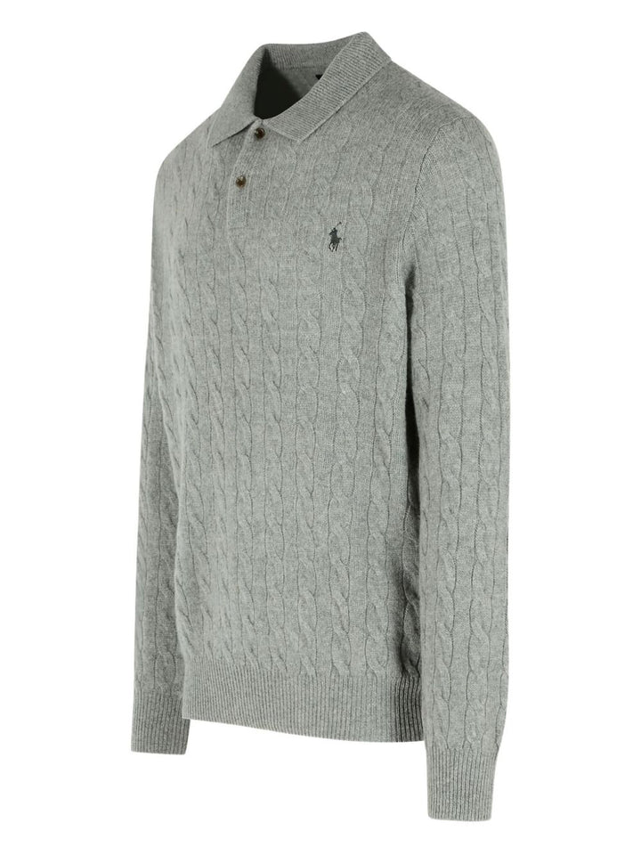 Polo Ralph Lauren
Maglione a collo alto in maglia a trecce