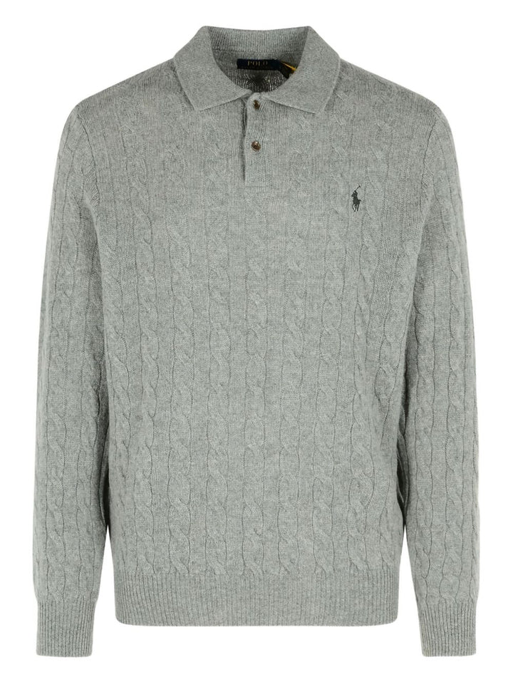 Polo Ralph Lauren
Maglione a collo alto in maglia a trecce